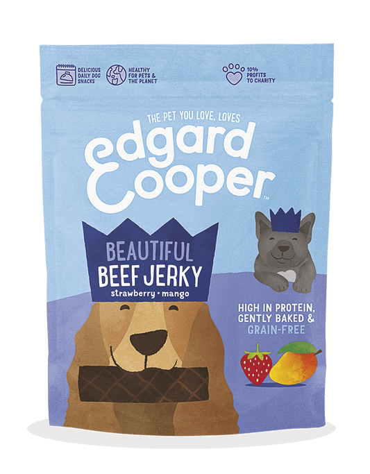Edgard & Cooper Beef Jerky freeshipping - The Pupper Club