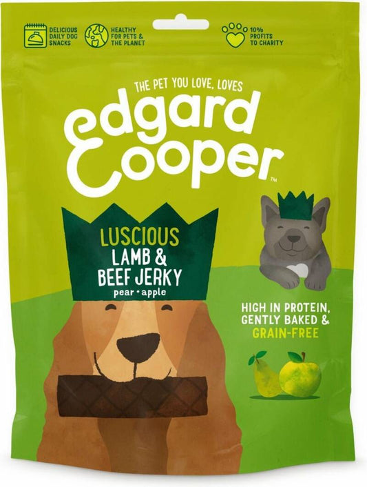 Edgard & Cooper Lamb & Beef Jerky freeshipping - The Pupper Club