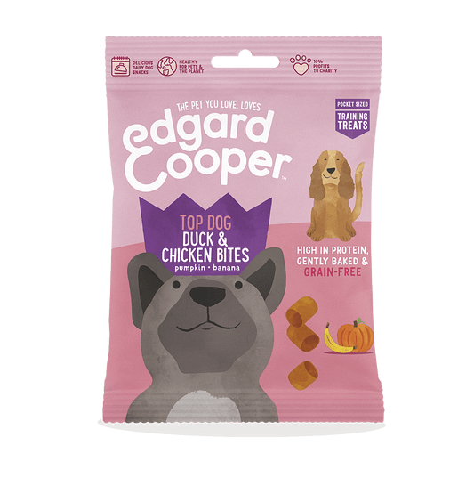 Edgard & Cooper Top Dog Duck & Chicken Bites freeshipping - The Pupper Club