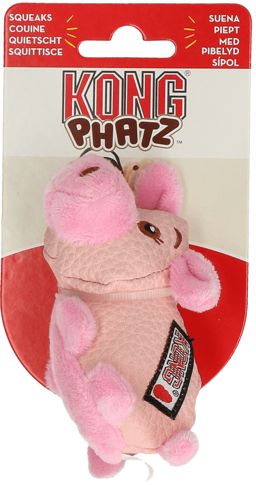 KONG Phatz Pig X-Small freeshipping - The Pupper Club