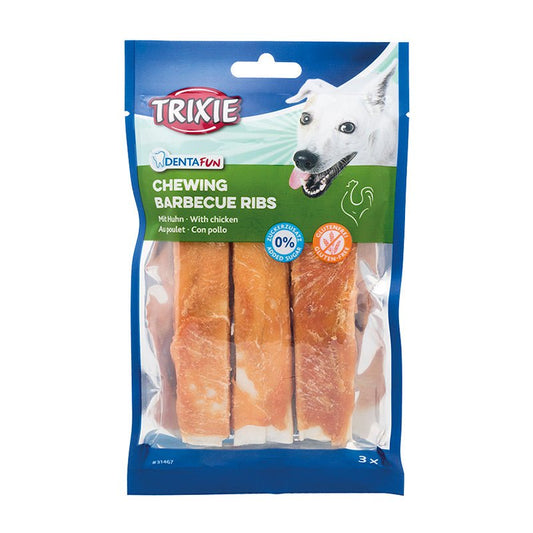 Trixie Chicken Chewing Barbecue Ribs 12CM - 3x