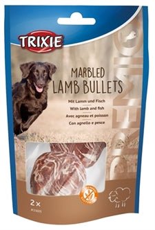 Trixie Marbled Lamb Bullets freeshipping - The Pupper Club